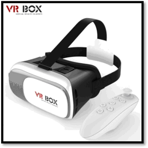 משקפי הטסה 3D VR עם תושבת לסלולארי