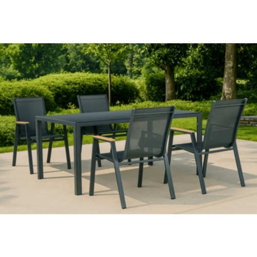 סט פינת אוכל לימה שולחן + 4 כיסאות PLAYA