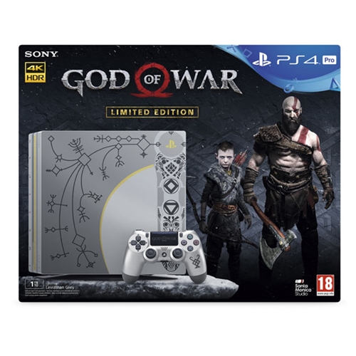 קונסולת PlayStation 4 Pro משחק God of War מהדורה מיוחדת!