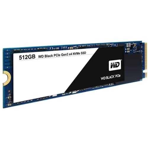 כונן פנימי קשיח WD BLACK SSD 512GB M.2 2280 PCIe NVMe