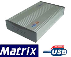 מארז חיצוני לדיסק קשיח MATRIX USB 2