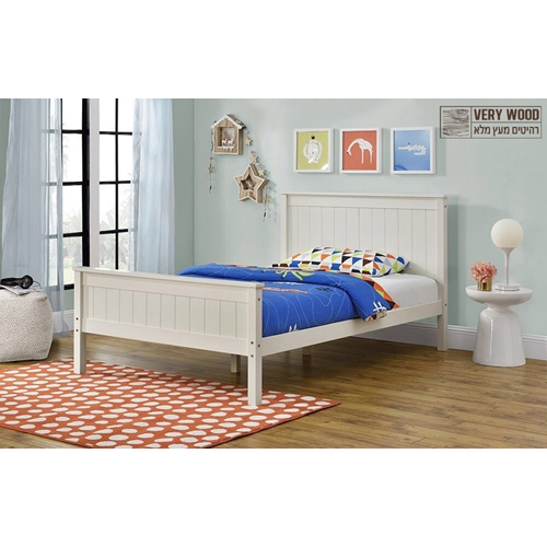 מיטה רחבה לנוער מסדרת VERY WOOD מבית HOME DECOR
