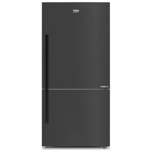 מקרר BEKO מקפיא תחתון 580 ליטר CN160237EXB מושחרת
