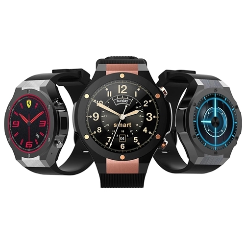 שעון יד חכם 1.55" שילוב מתכת במגוון אפשרויות תצוגה