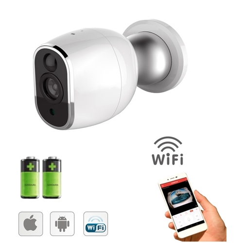מצלמת IP עצמאית על סוללות ללא צורך בחיבורי חשמל