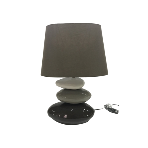 מנורת שולחן בעיצוב ייחודי ומודרני ורדה חום ביתילי