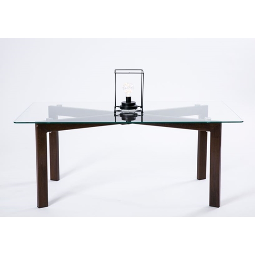 שולחן קפה מלבני זכוכית מעוצב ומודרני מבית TAKE IT
