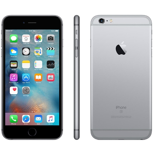 סמארטפון iPhone 6s Plus 64GB אפור מבית Apple מוחדש