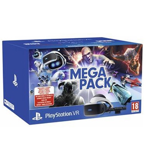 ערכת מציאות מדומה PlayStation4 VR MEGA PACK