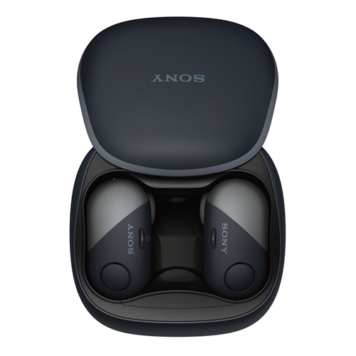 אוזניות ספורט SONY True Wireless דגם WF-SP700 שחור