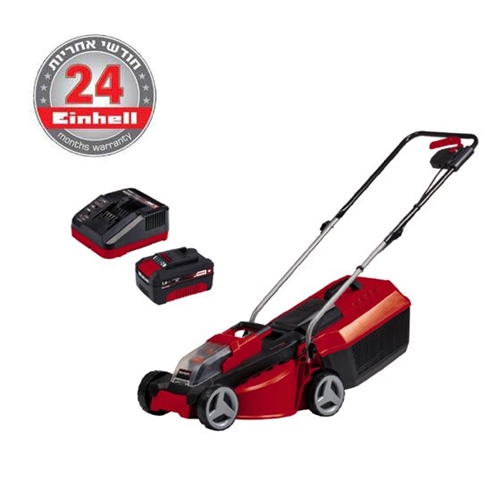 מכסחת דשא מקצועית נטענת עם 25 נפח מיכל Einhell