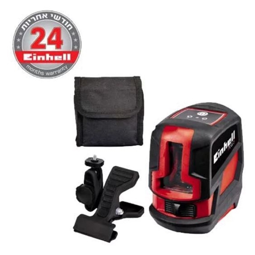 פלס לייזר "צלב" מקצועי ונוח לשימוש מבית Einhell