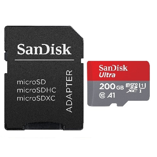 כרטיס זיכרון Micro SDHC נפח SDSQUAR-200G-GN6MA