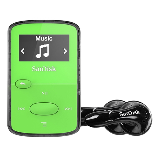נגן MP3 ‏‏SanDisk Clip Jam בנפח 8GB ירוק