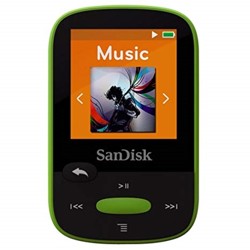 נגן ‏SanDisk Clip Sport MP3 בנפח 8GB ליים
