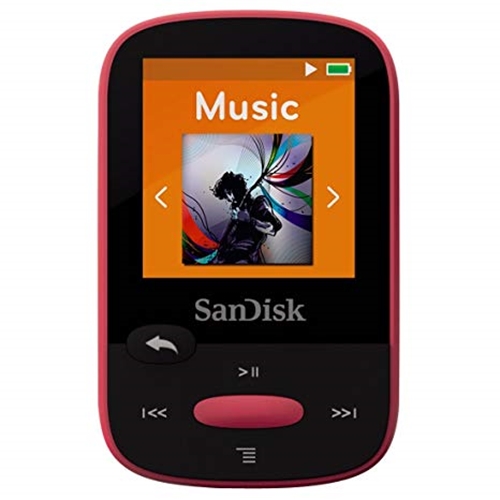 נגן ‏SanDisk Clip Sport MP3 בנפח 8GB וורוד