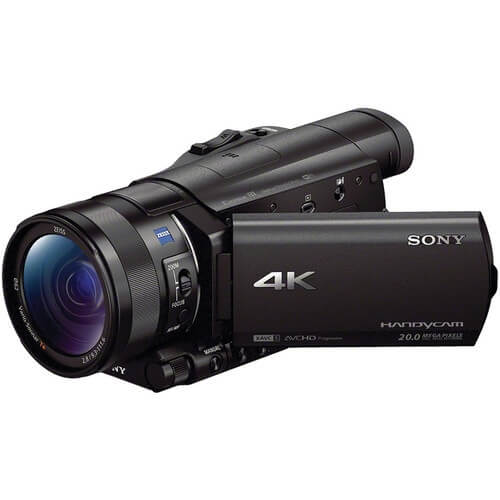 מצלמת וידאו 4K זום אופטי X12 עם 20.9MP מבית SONY