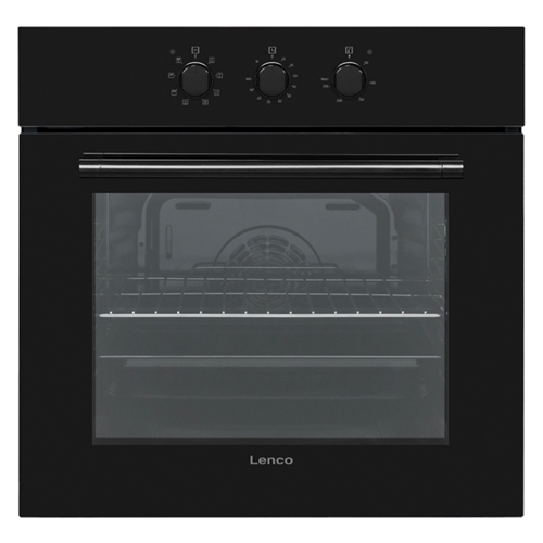תנור אפיה בנוי מכני 65 ליטר LENCO שחור
