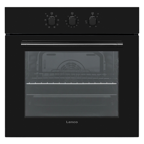 תנור אפיה בנוי מכני 65 ליטר LENCO שחור