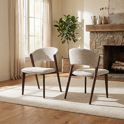 זוג כיסאות מעוצבים לפינת אוכל דגם אלירן HOME DECOR