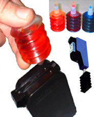 ערכת מילוי דיו אוניברסאלית לכל מדפסות  HP LEXMAR