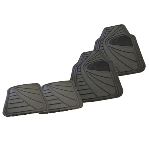 סט שטיחים אוניברסלי ברצלונה אפור