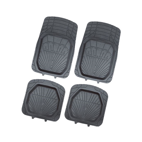 סט שטיחים אוניברסלי מוסקבה שחור