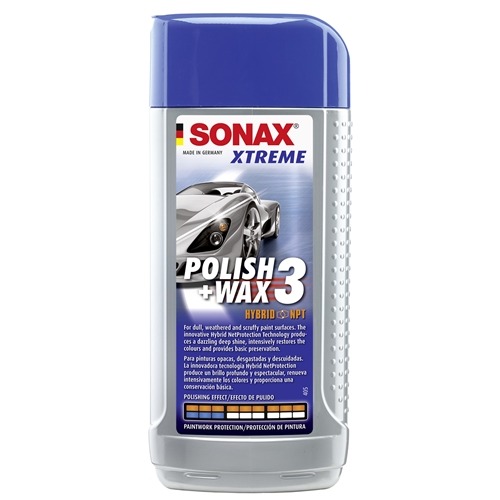 פוליש ווקס 3 לרכב SONAX XTREME 250ml