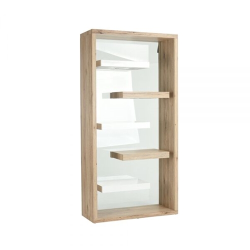 וודי כוננית מדפים "מרחפים" מסדרת היוקרה FLY