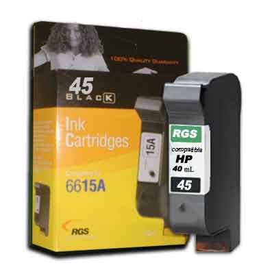 ראש דיו שחור C51645D למדפסות HP תואם