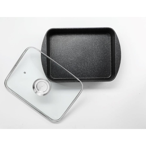 רוסטר 21*29 ס"מ עם כפתור ארומה Mineral Stone סולתם