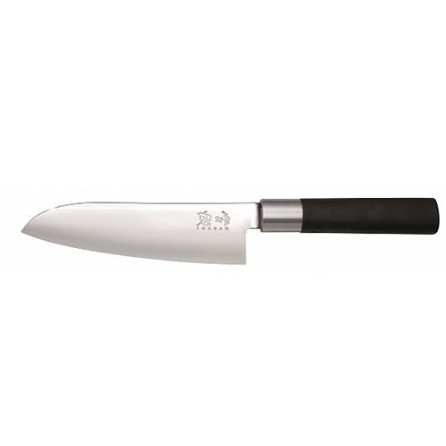 סכין סנטוקו 17 ס"מ KAI Wasabi Black