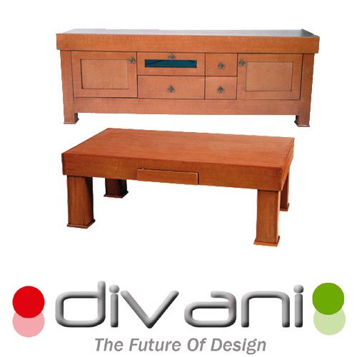 מערכת כוללת של מזנון ושולחן Vitorio Divani