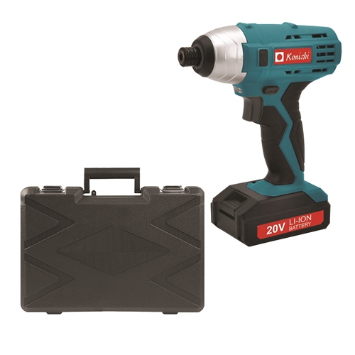 מברגת אימפקט 20V כולל סוללת ליתיום Konishi