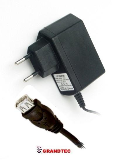מטען חשמל לנגני MP3/MP4 בחיבור USB