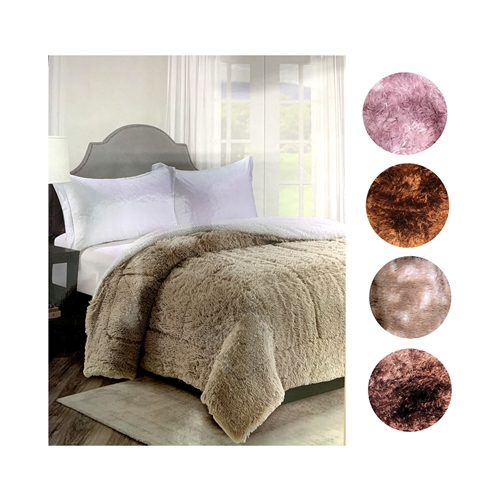 שמיכת כבש יוקרתית ונעימה זוגית בגודל 200X220 ס"מ