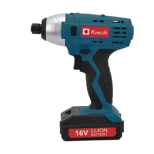 מברגת אימפקט 16V עם סוללת ליתיום מקצועית KONISHI