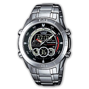 שעון  משולב דיגיטלי אנלוגי  CASIO