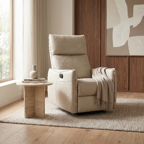 כורסת טלוויזיה מעור+מנגנון נדנוד דיאנה HOME DECOR