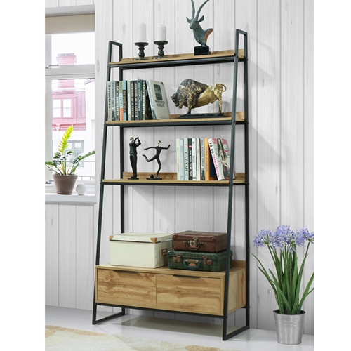 יחידת מדפים ומגירות + רגלי מתכת פזית HOME DECOR