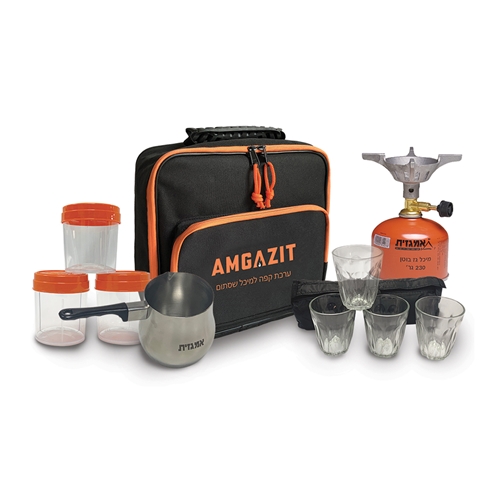 ערכת קפה איכותית שסתום עם תיק אמגזית