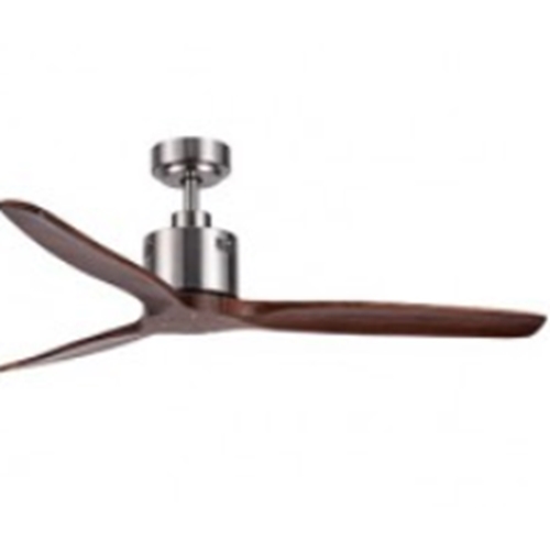 מאוורר תקרה "AIR 52 ניקל מט/כנפיים עץ