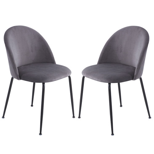 זוג כסאות מרופדים לפינת אוכל מבית HOME DECOR תובל