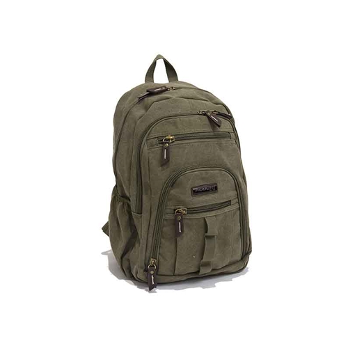 תיק גב מבד קנווס איכותי 15" FERRINI