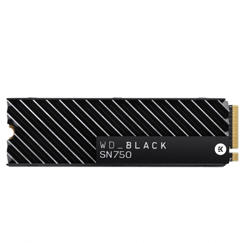 כונן פנ. WD BLACK SN750 NVMe™ SSD 500GB  גוף קירור