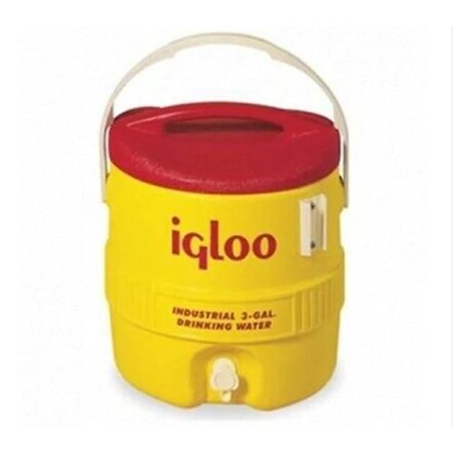 מיכל מים תעשייתי 11.34L צהוב (3 גלון)  תוצרת IGLOO