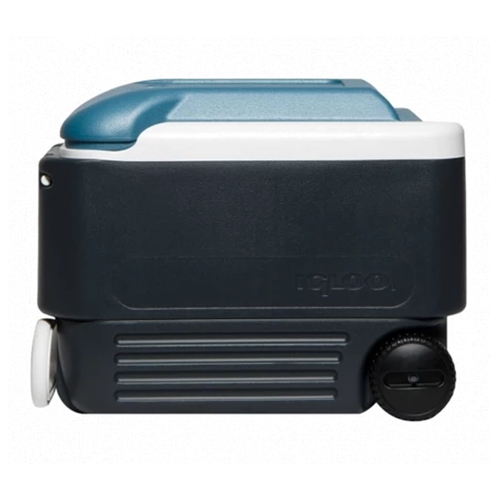 צידנית כחולה + גלגלים דגם תוצרת IGLOO העולמית