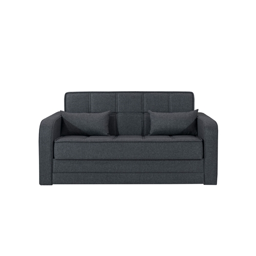 ספת אירוח דו מושבית נפתחת למיטה עם ארגז דגם אורפז