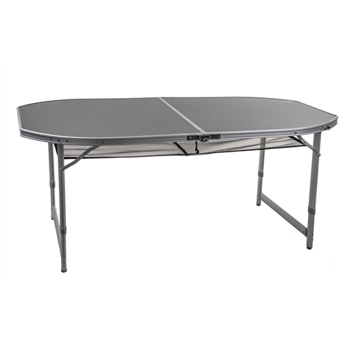 שולחן קמפינג אובלי אלומיניום מבית GO NATURE