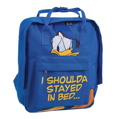 תיק גן מרובע דונאלד דאק עם כיס קדמי